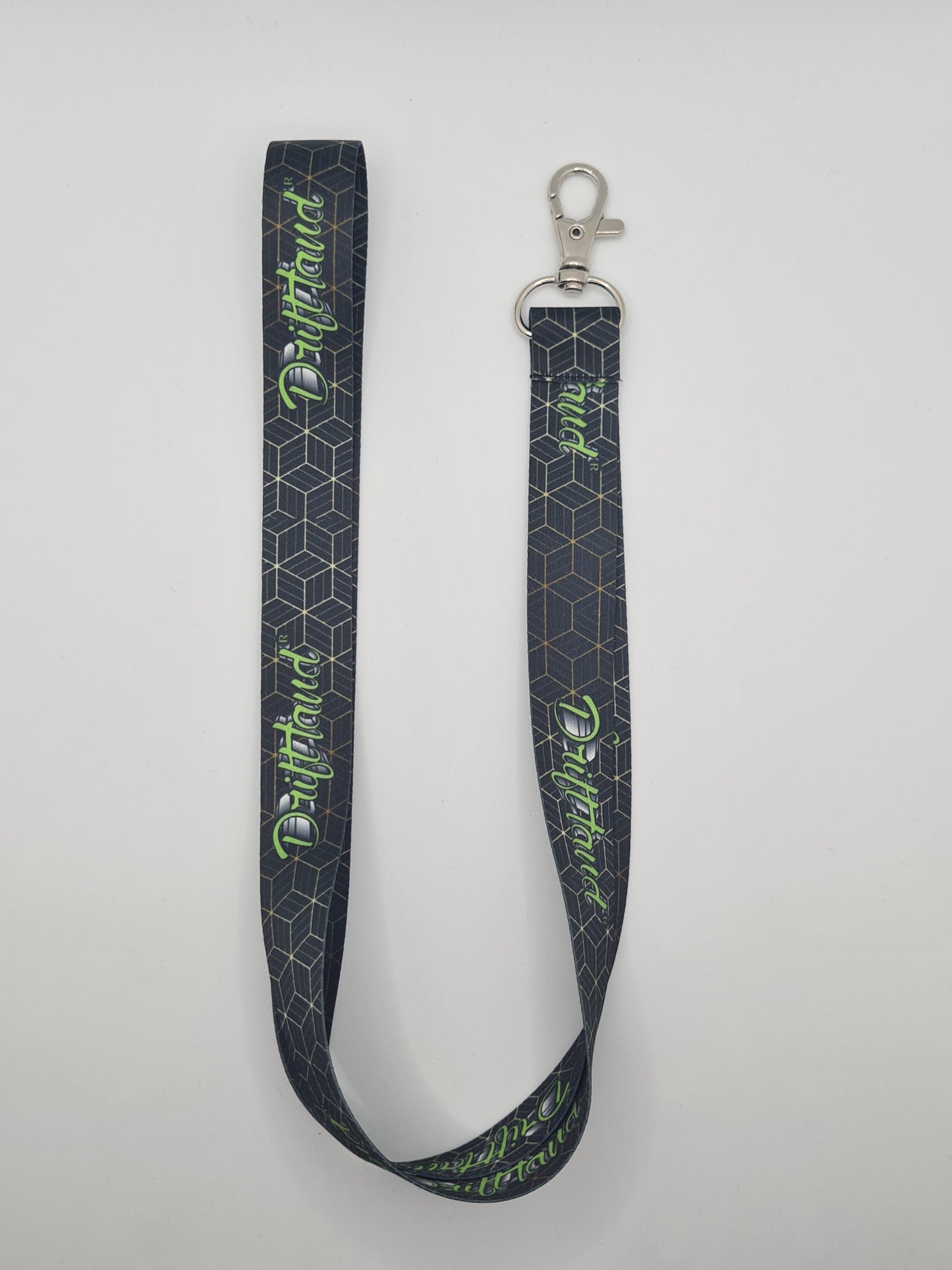 Lanyard Green Geometric