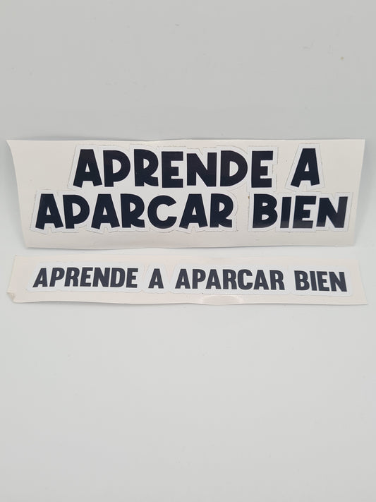Aprende A Aparcar Bien